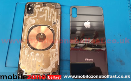 i phone XS MAX back glass replacement